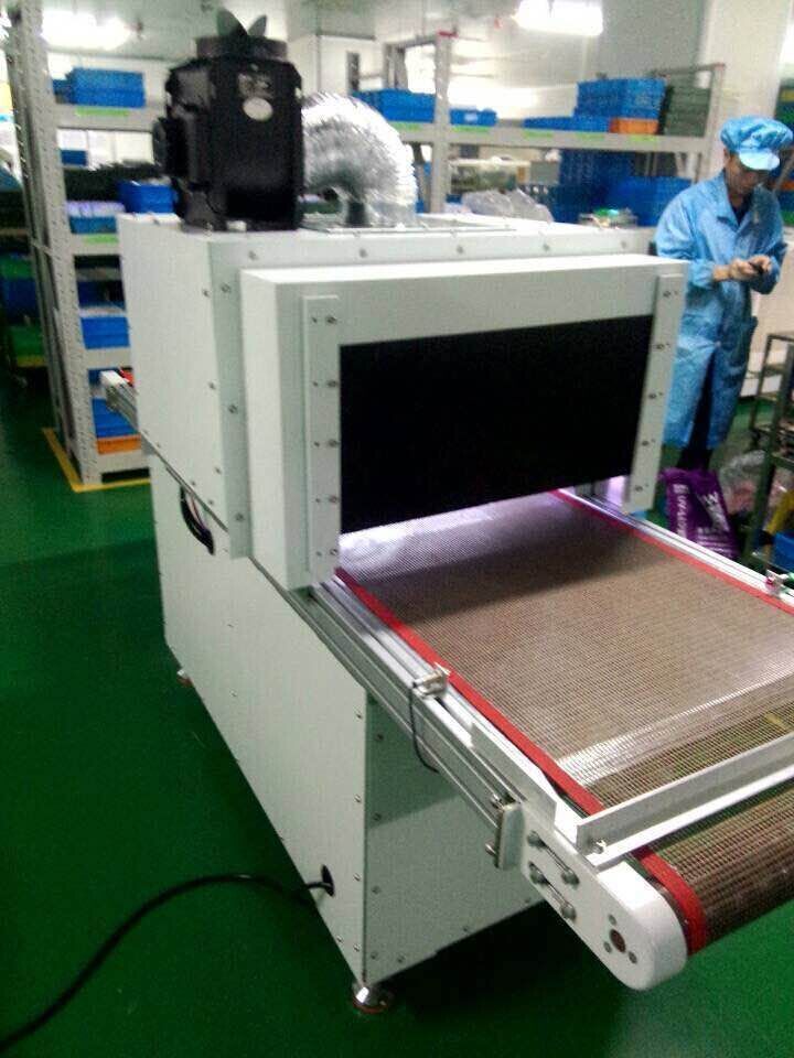 生產線UVLED光固化隧道爐案例實拍